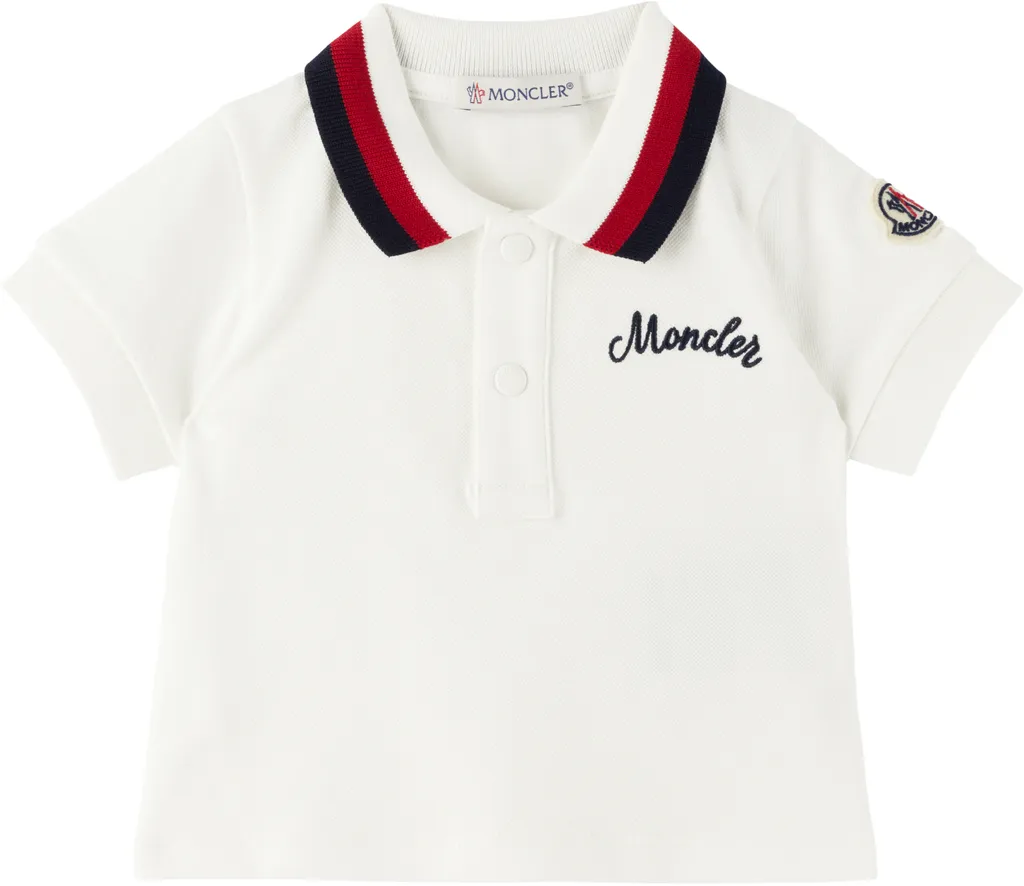 Embroidered Logo Cotton Polo Shirt