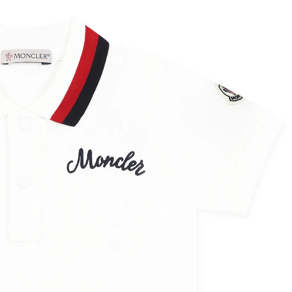 Embroidered Logo Cotton Polo Shirt
