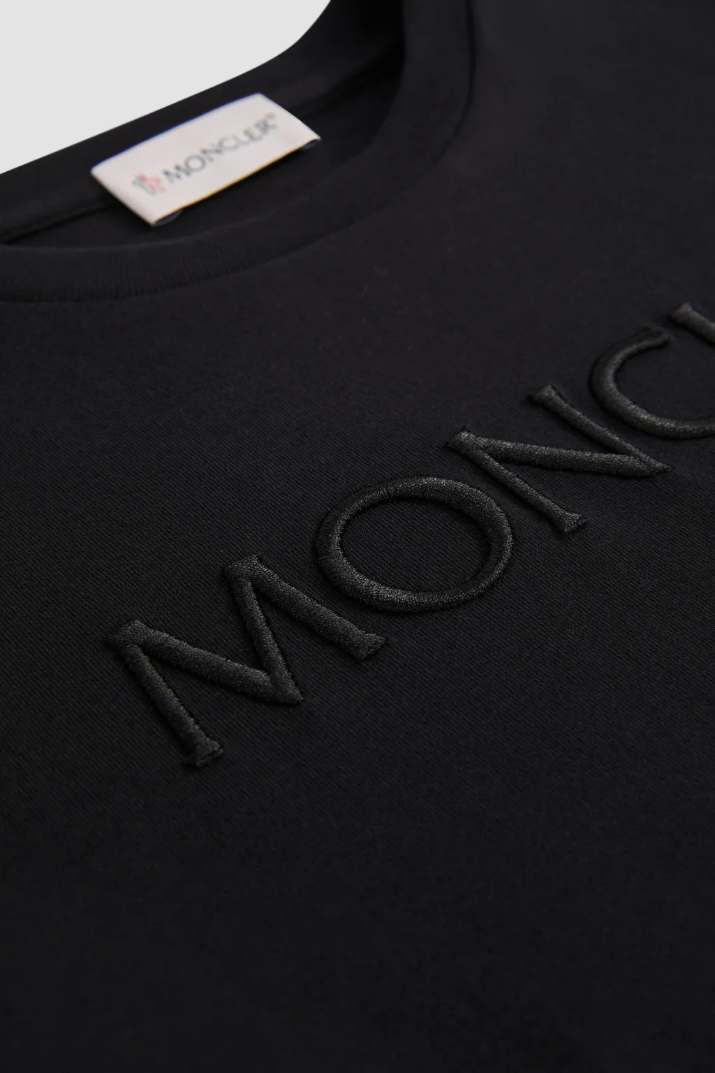 Moncler Enfant Logo Embroidered T-Shirt