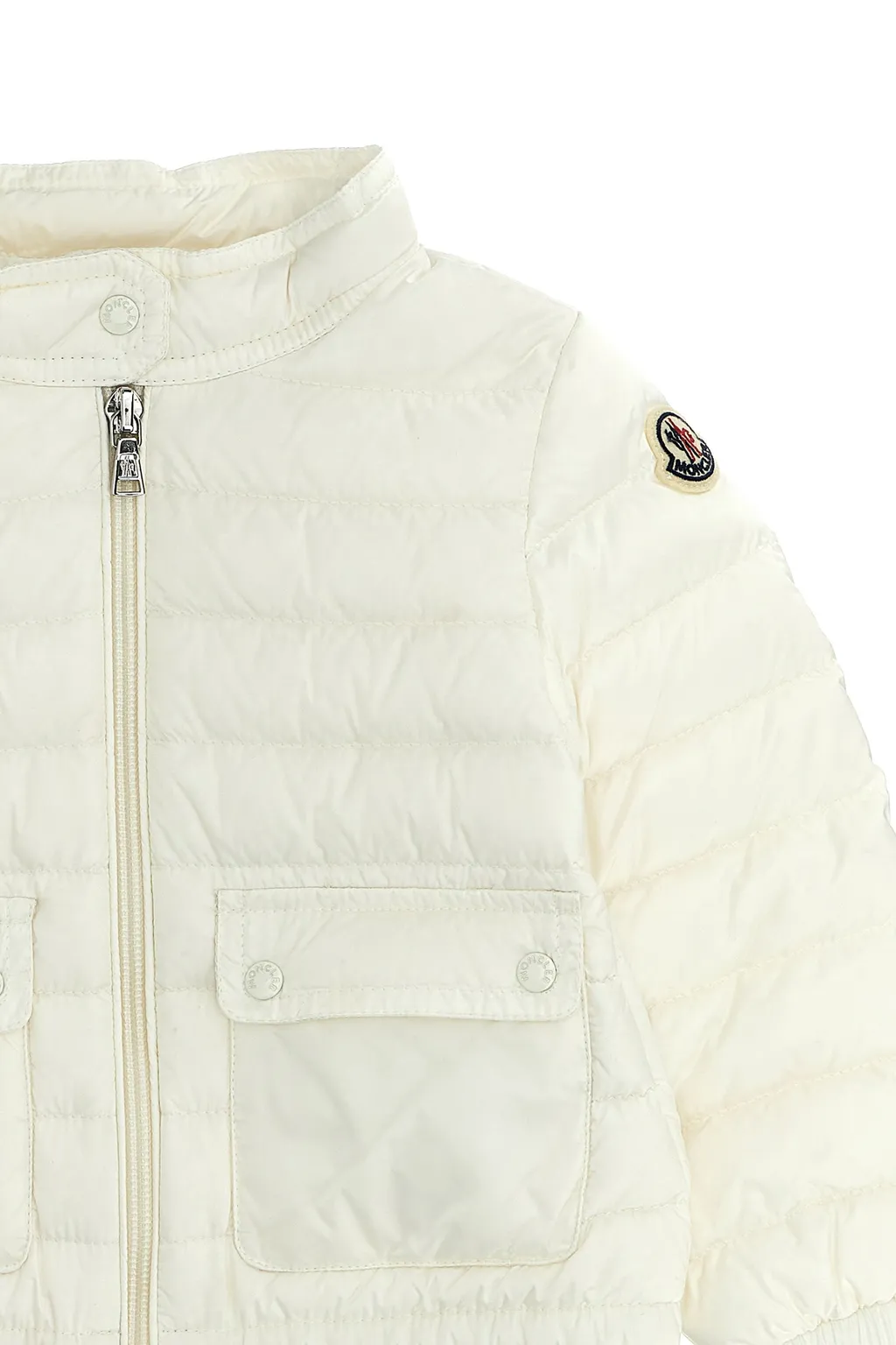 Moncler Enfant Logo Patch Lans Down Jacket