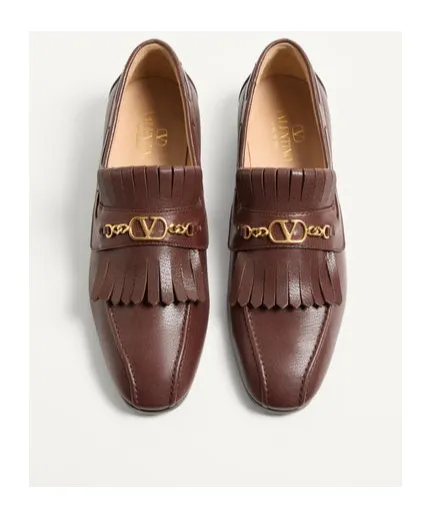 Valentino Vlogo Signature Slip-On Loafers