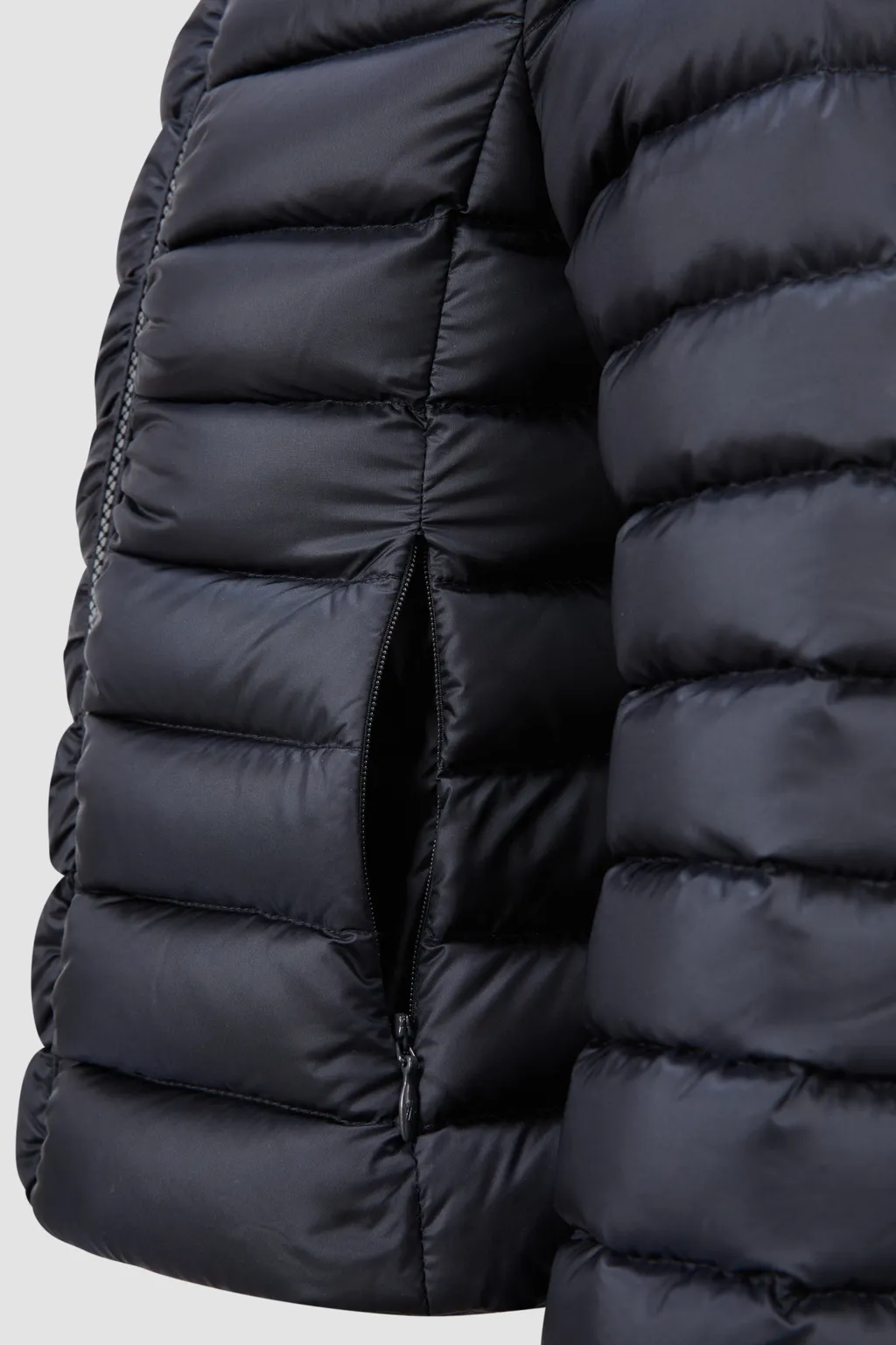 Moncler Enfant Logo Patch Quilted Down Jacket