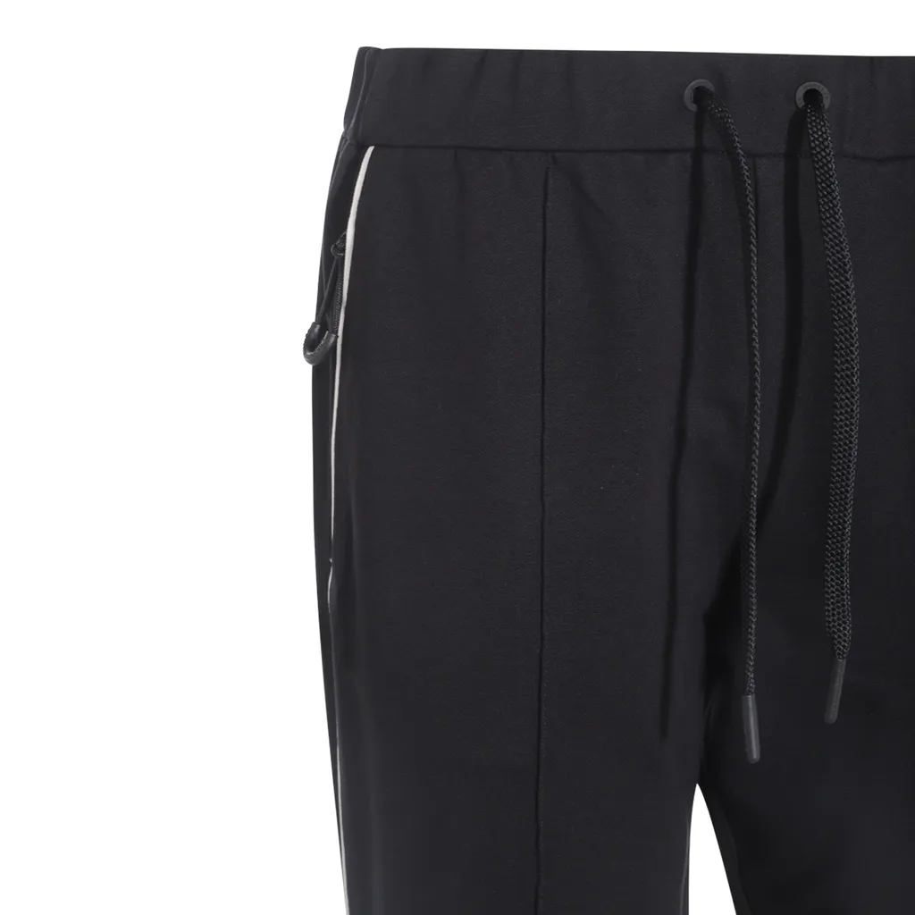 Jersey-Texture Track Pants