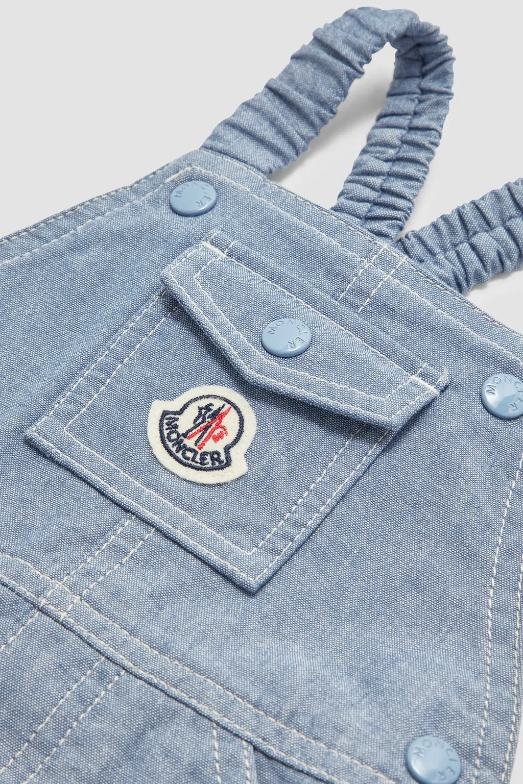Cotton Chambray Overalls