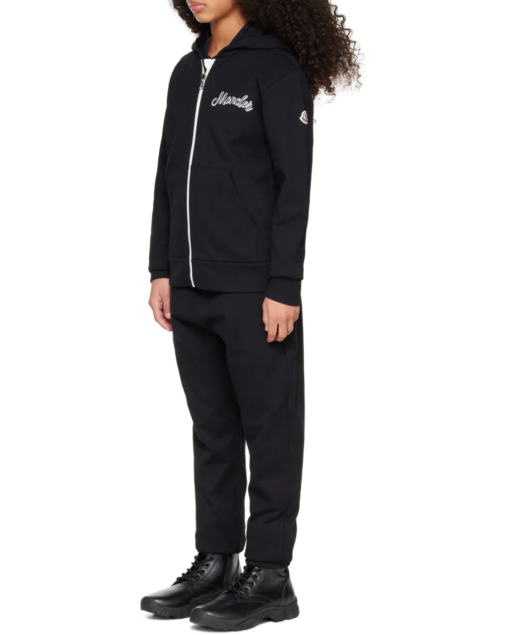 Moncler Enfant Logo Patch Suit