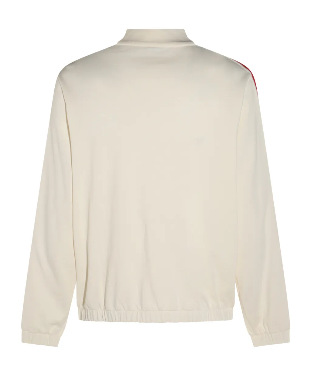 Moncler Logo Patch Zipped Sweatshirt