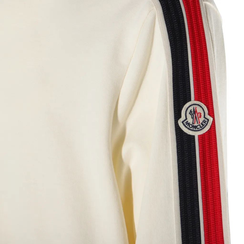 Moncler Logo Patch Zipped Sweatshirt