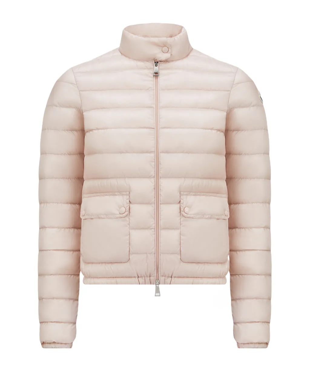 Moncler Lans High Neck Zip-Up Padded Jacket