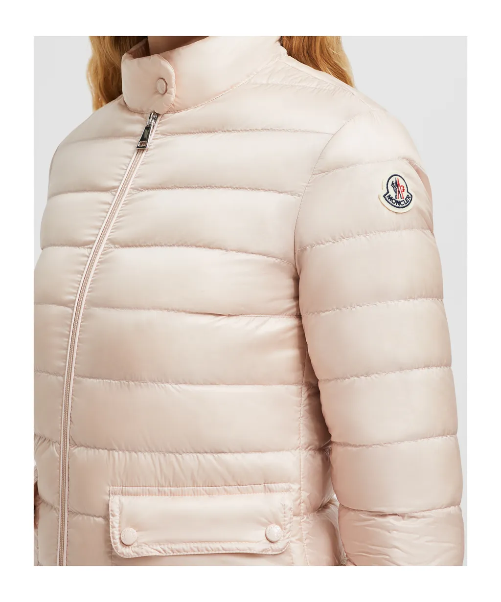 Moncler Lans High Neck Zip-Up Padded Jacket