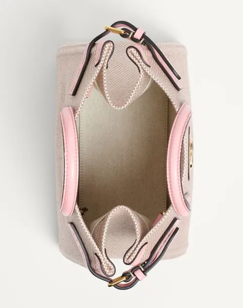 Valentino Vlogo Plaque Top Handle Bag