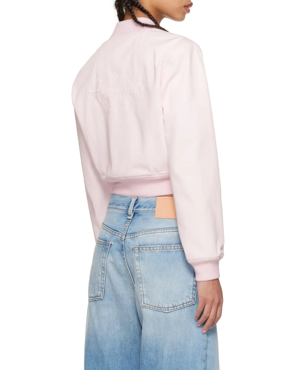 Givenchy 4G Embroidered Zipped Bomber Jacket