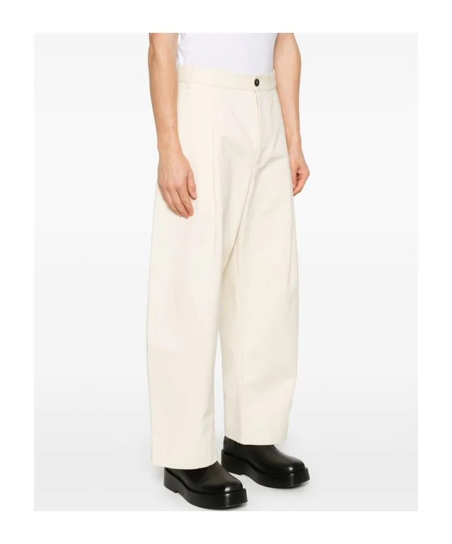 Pleat-Detail Trousers