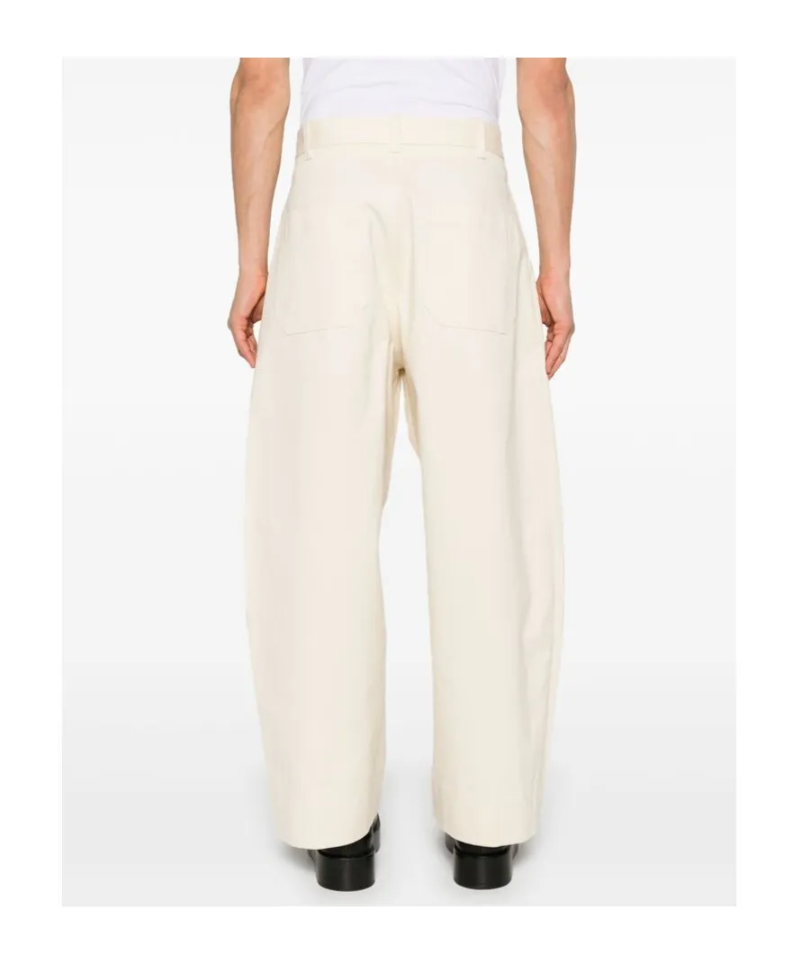 Pleat-Detail Trousers