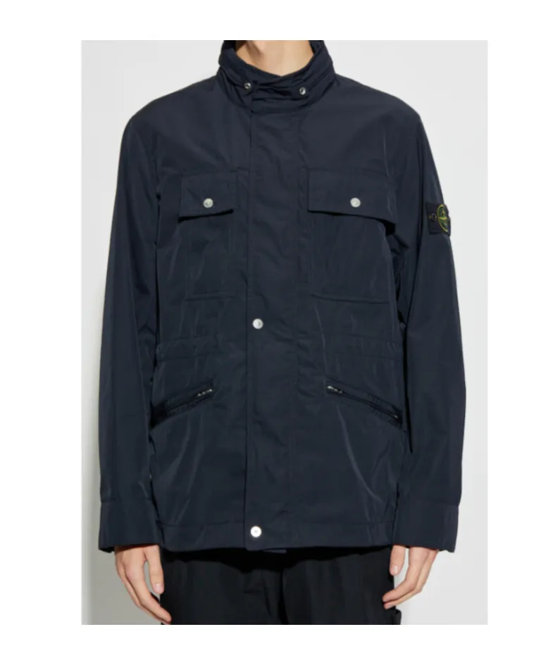 Stone Island Compass-Badge Zipped Jacket