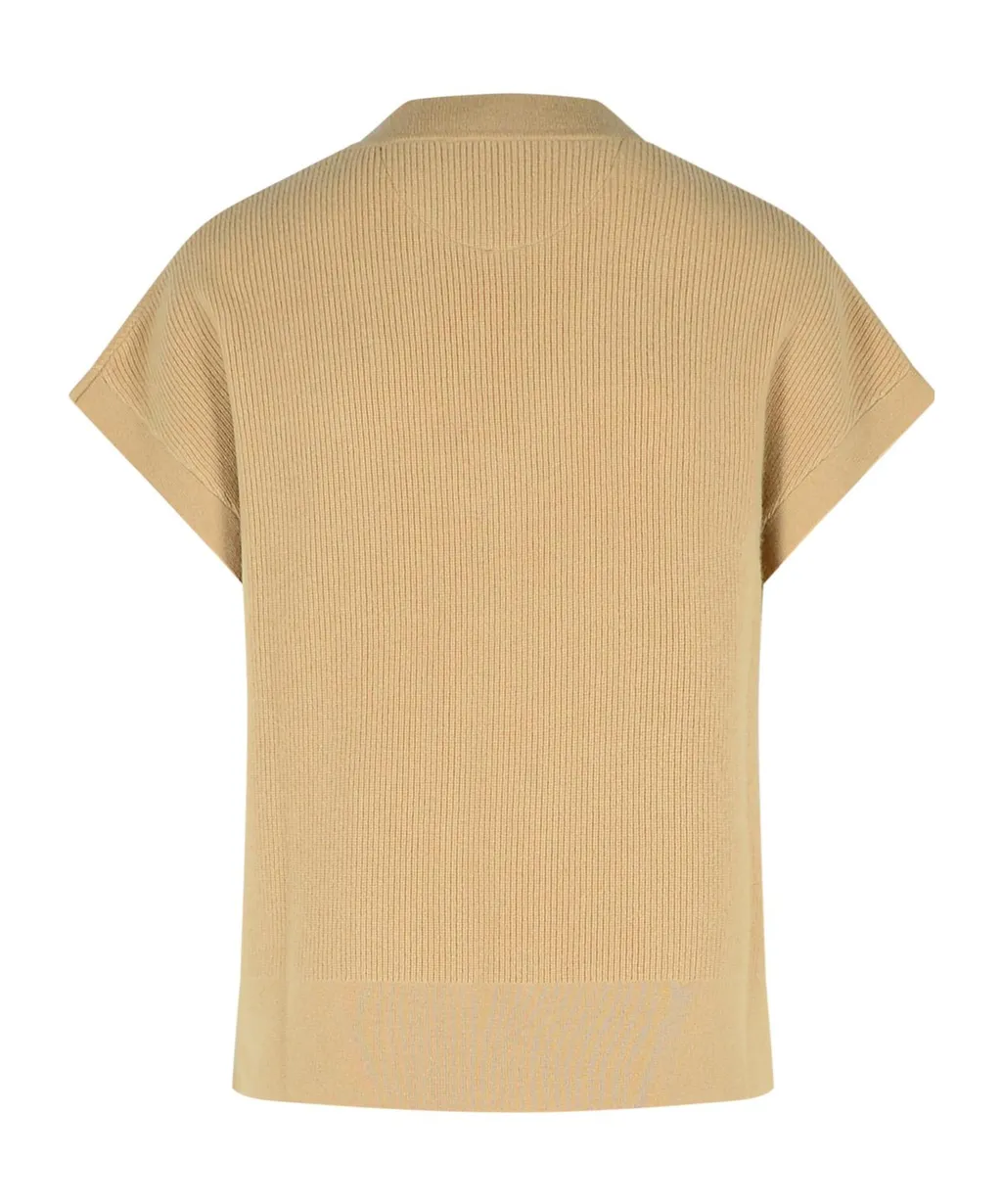 Purotatto Ribbed V-Neck Knitwear