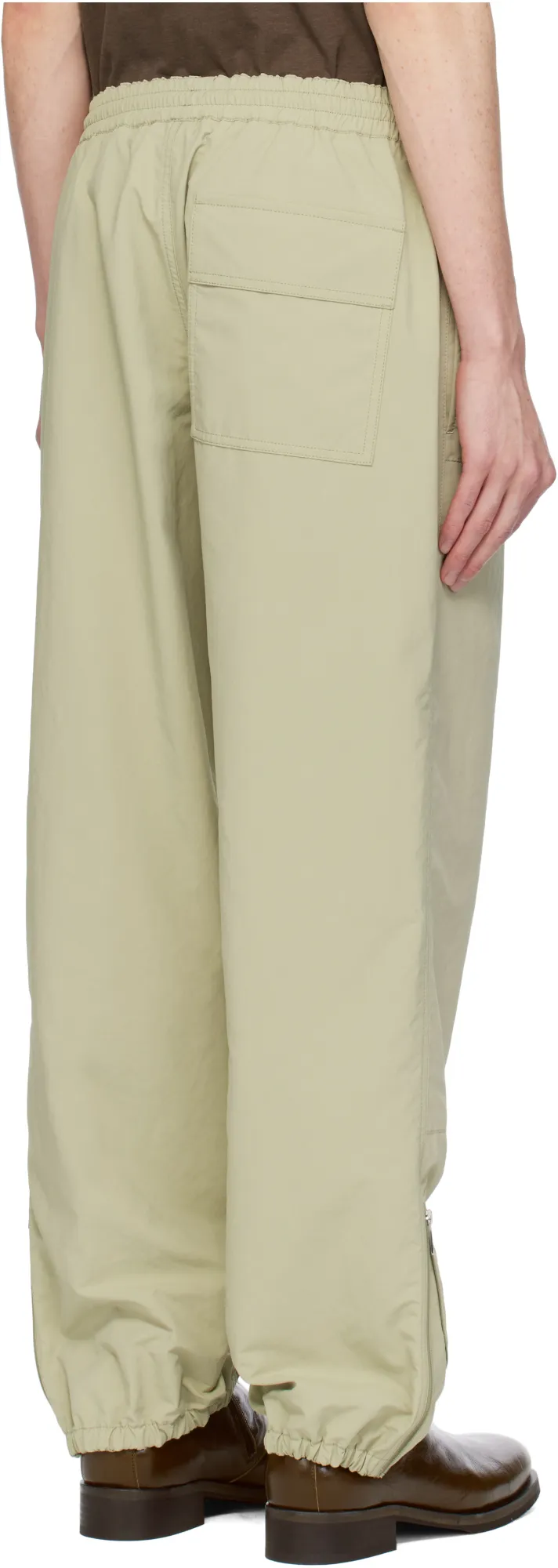 Embroidered Logo Patch Jogging Pants