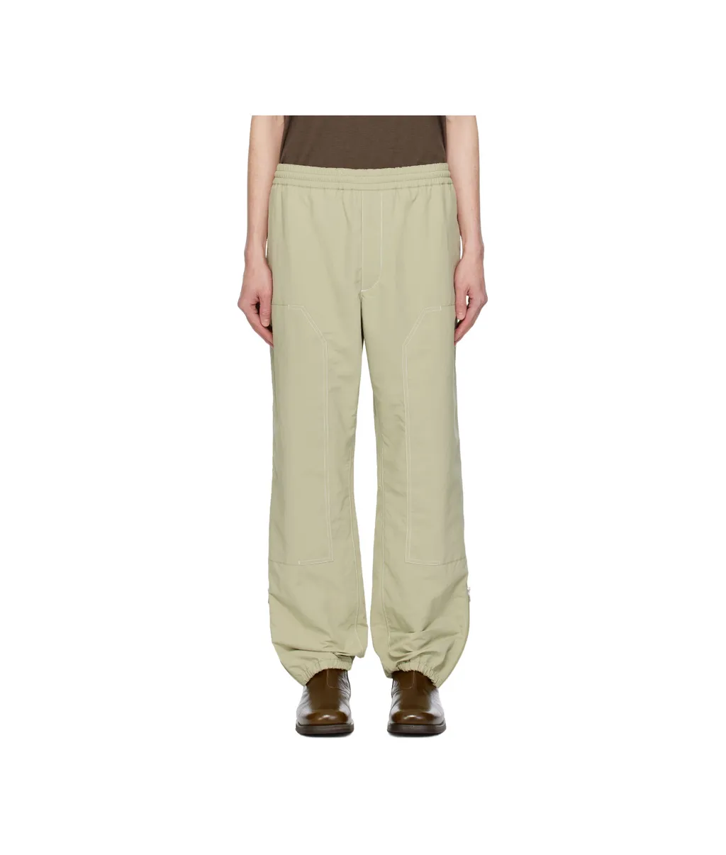 Embroidered Logo Patch Jogging Pants