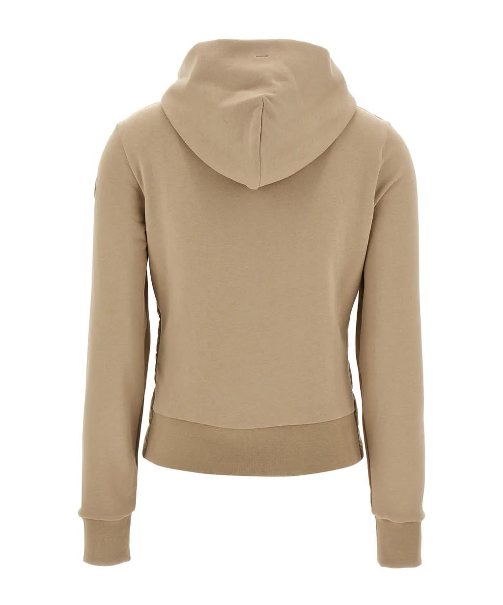 Moncler Quilted Zip-Up Hooded Jacket
