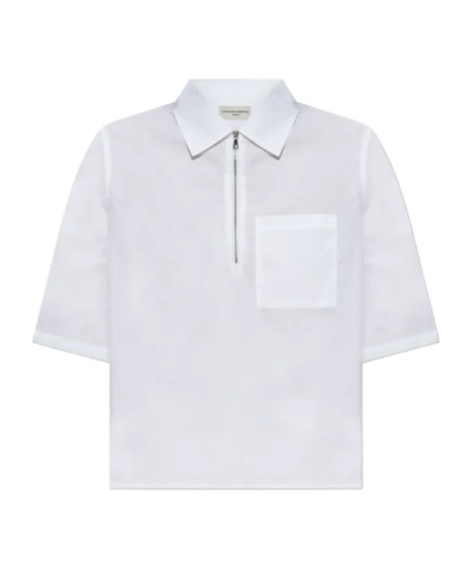 Poplin Polo Shirt