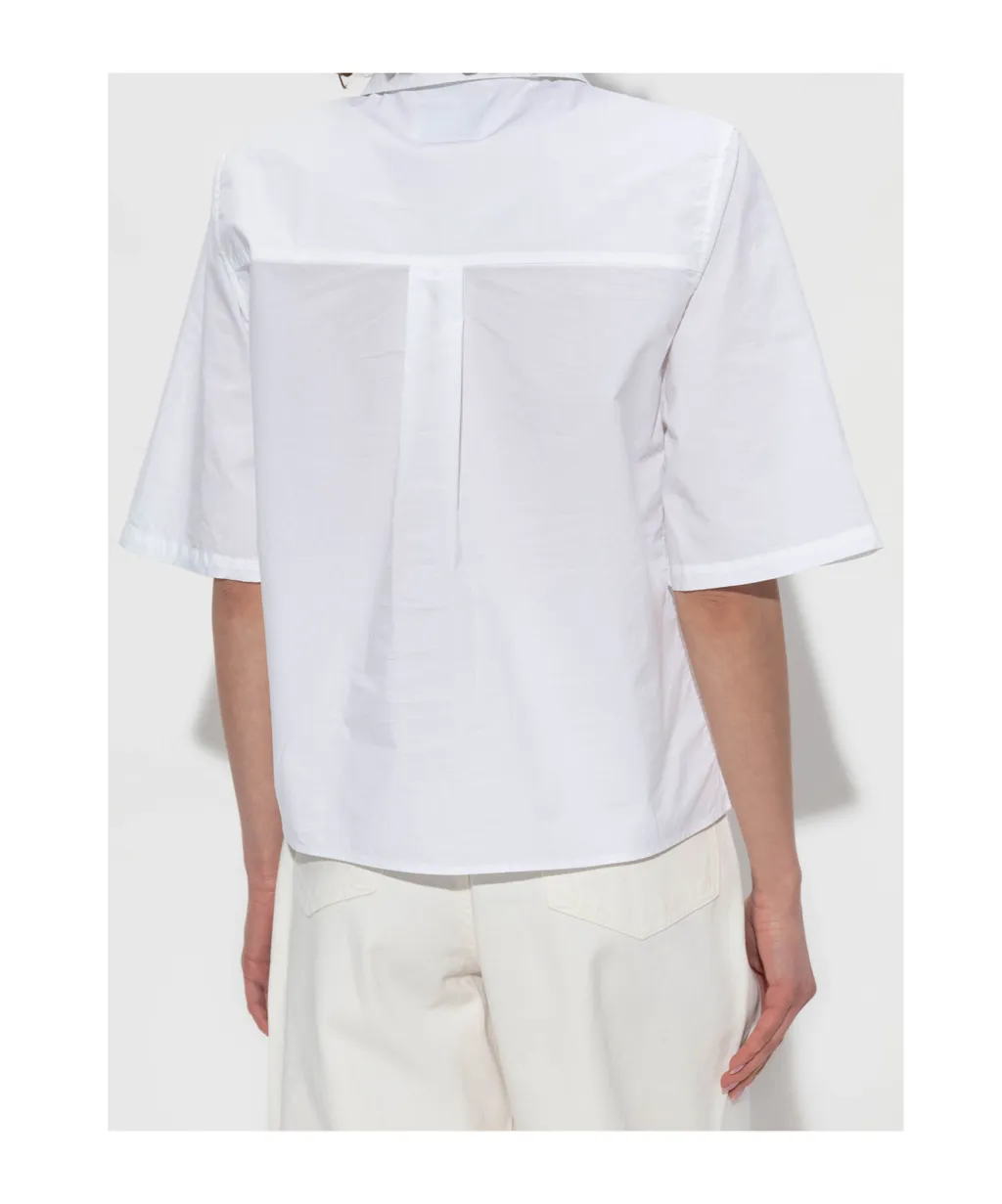 Poplin Polo Shirt