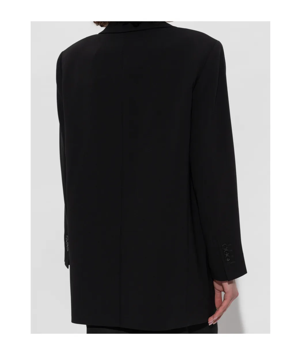 Theory Single-Breasted Crepe Blazer