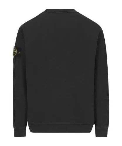 Stone Island Logo Patch Crewneck Sweatshirt