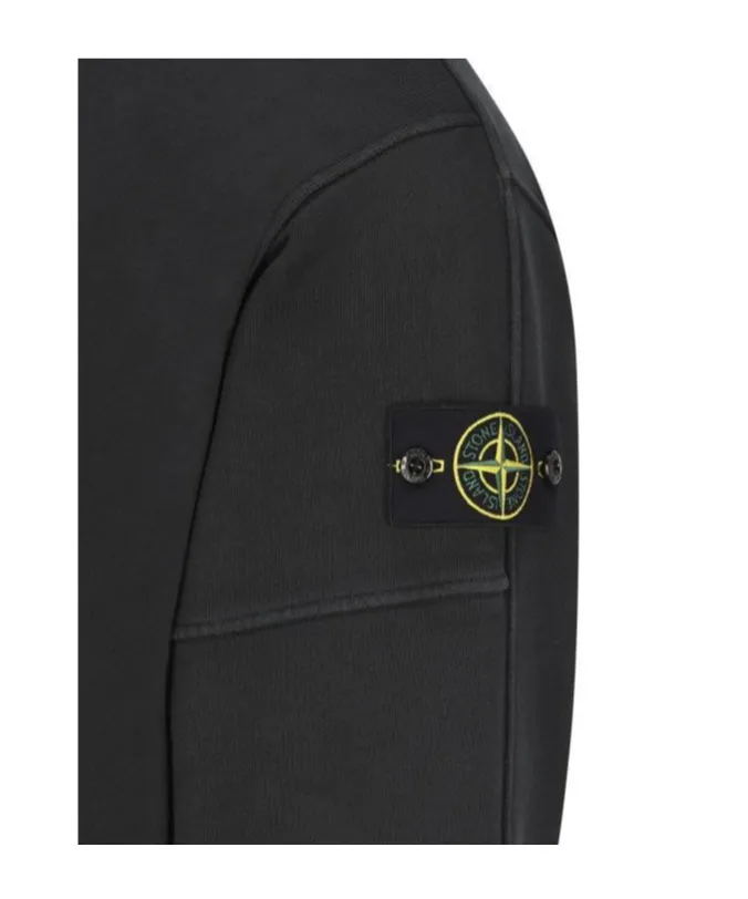 Stone Island Logo Patch Crewneck Sweatshirt