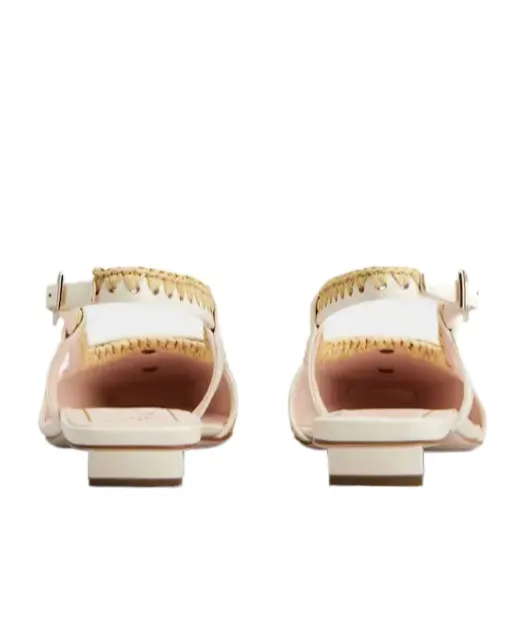 Roger Vivier Square-Toe Slingback Pumps