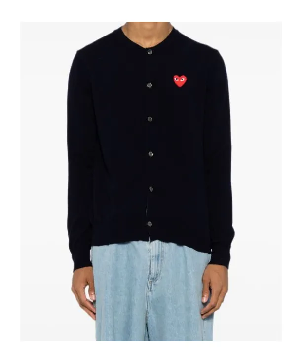 Long-Sleeved Knitted Cardigan