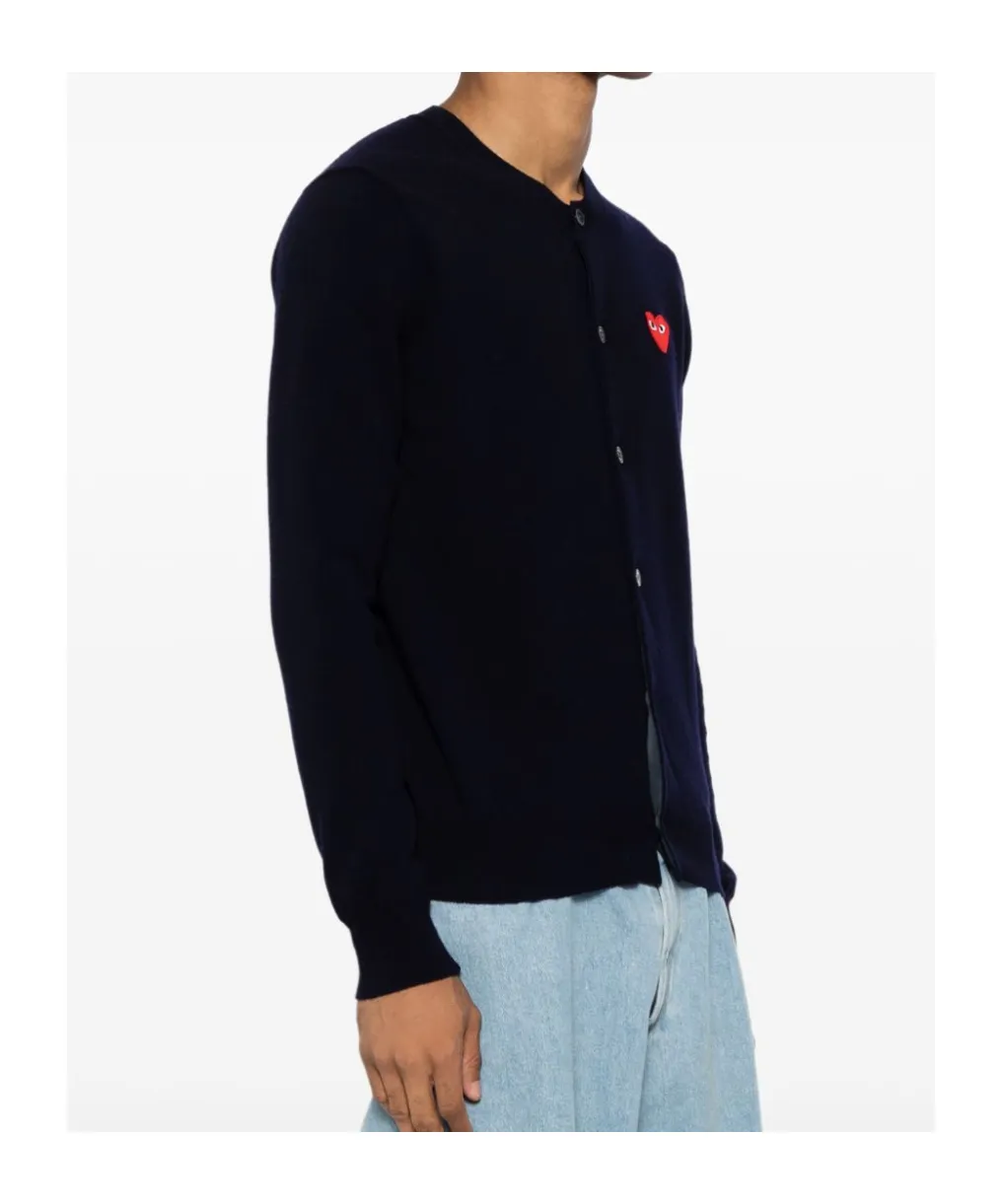 Long-Sleeved Knitted Cardigan