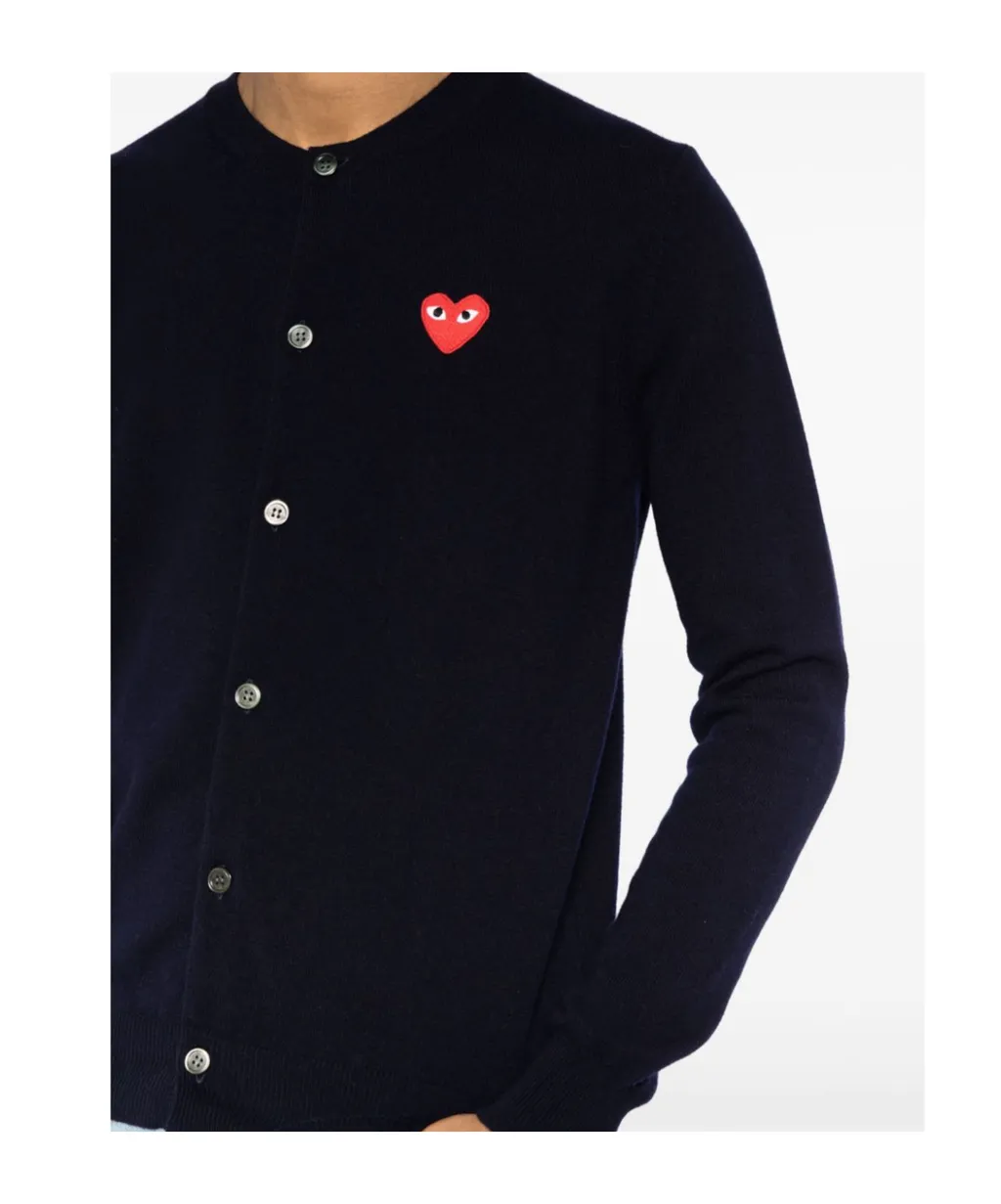 Long-Sleeved Knitted Cardigan