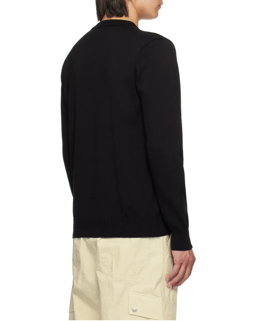 Stone Island Compass Patch Crewneck Jumper
