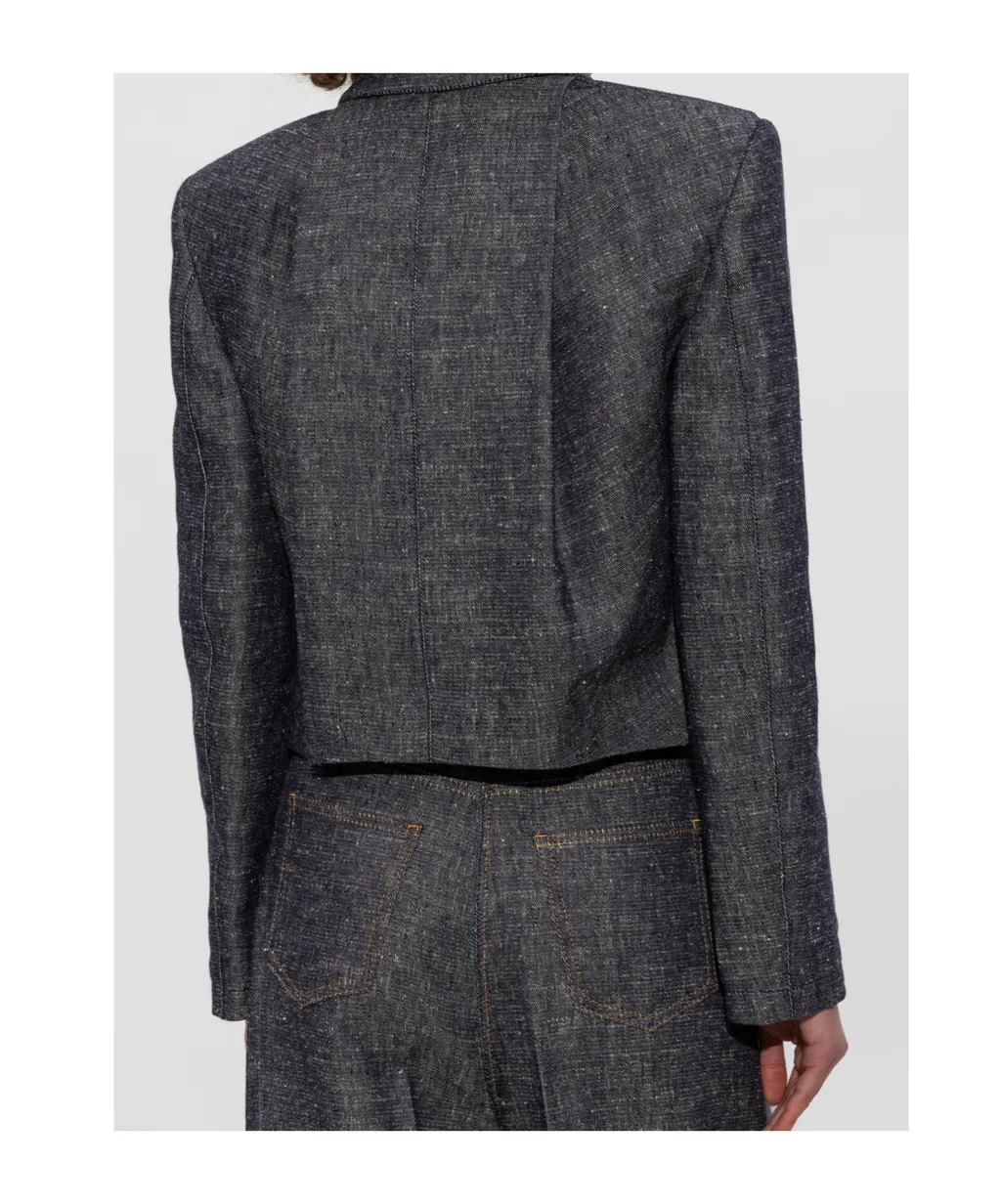 Givenchy 4G Buttoned Cropped Jacket