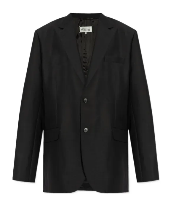 Maison Margiela Buttoned Open Blazer
