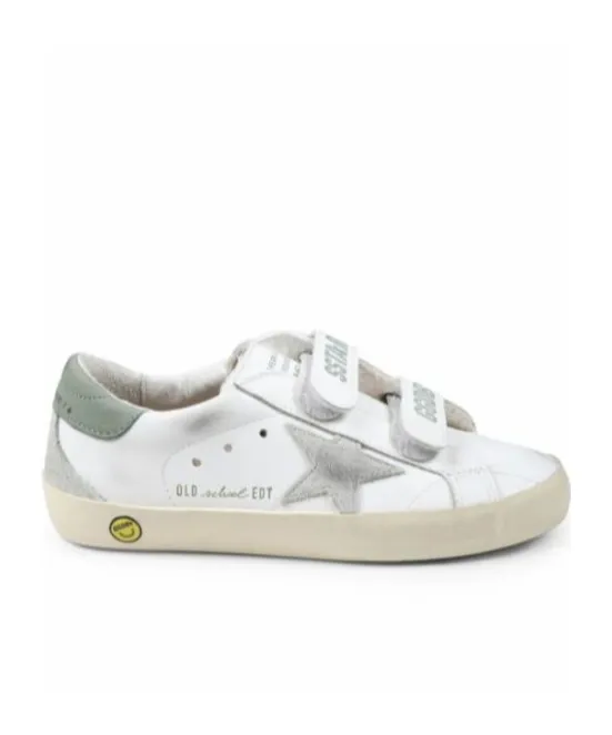 Golden Goose Kids Old School Touch Strap Sneakers