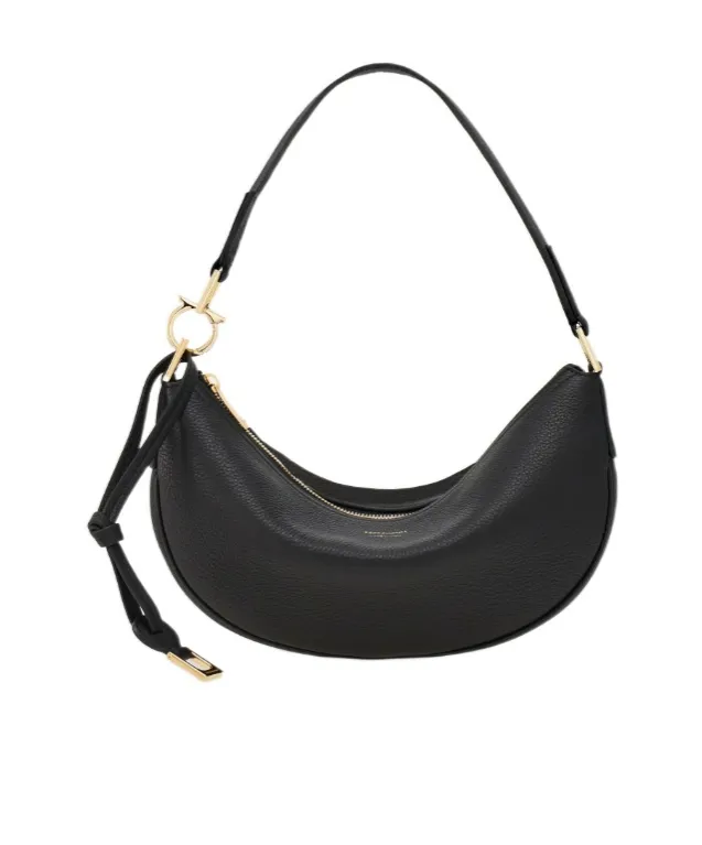 Zippered Shoulder Bag