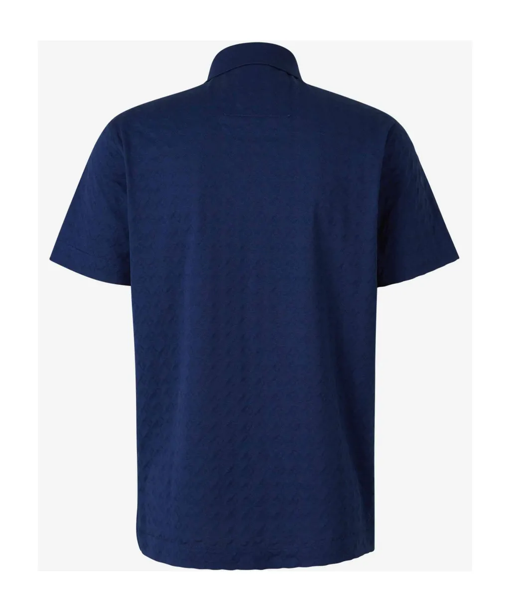 Givenchy 4G-Jacquard Short-Sleeved Polo Shirt
