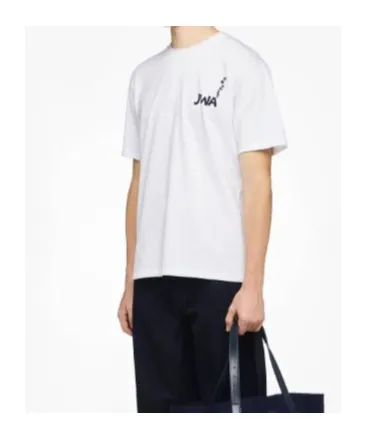 Jw Anderson Jwa Slogan-Print Jersey T-Shirt