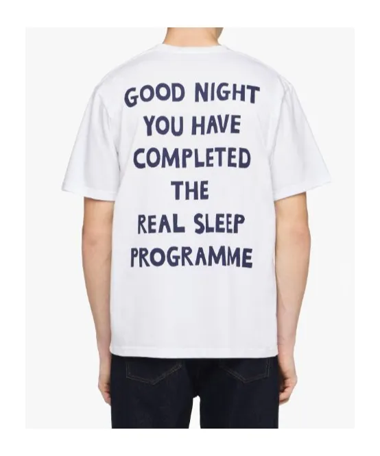 Jw Anderson Jwa Slogan-Print Jersey T-Shirt