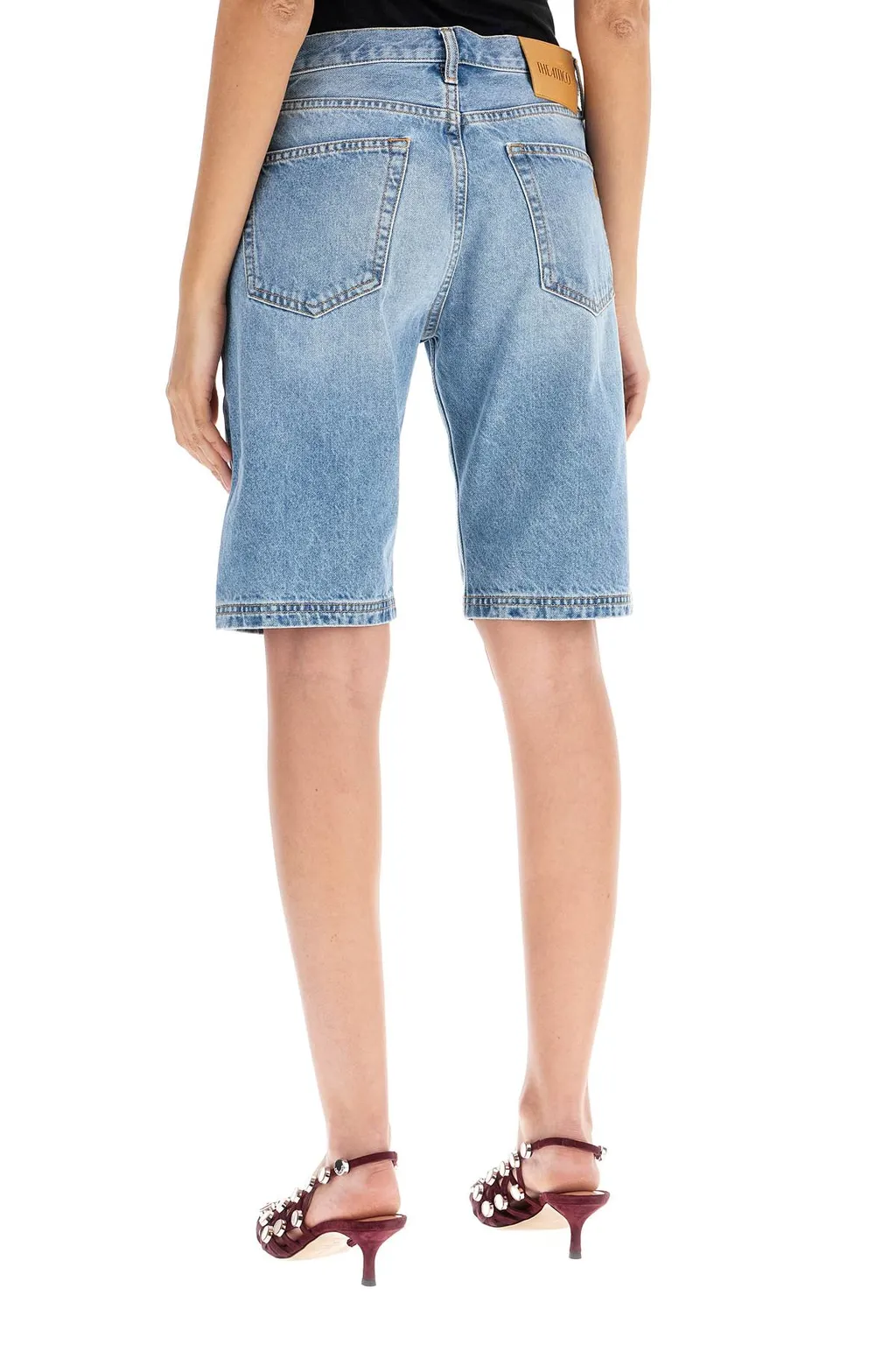 The Attico Denim Short Pants