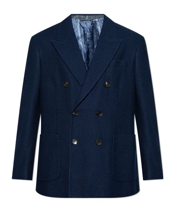 Etro Double-Breasted Blazer