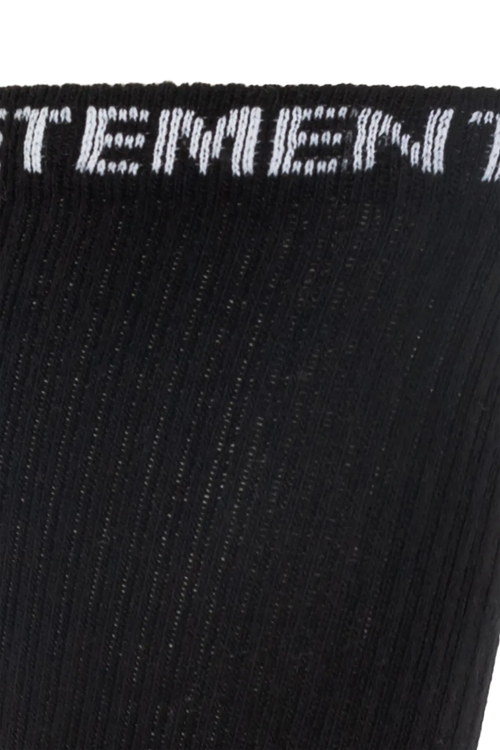 Vetements Logo Intarsia Socks