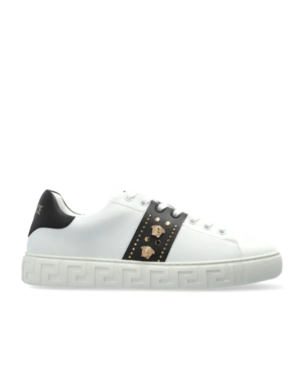 Versace Medusa-Motif Lace-Up Sneakers