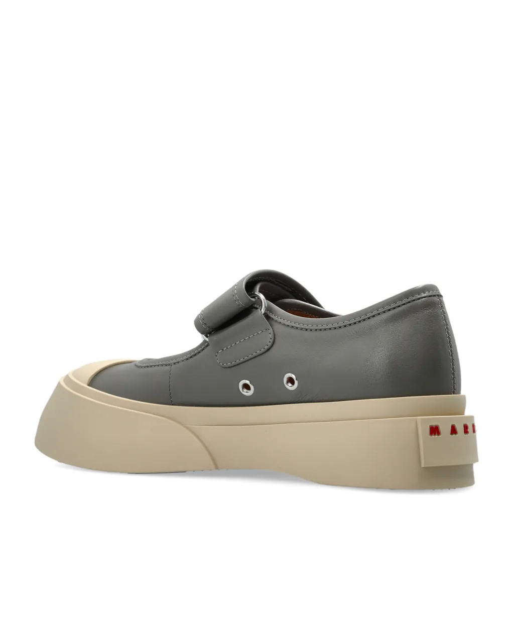 Marni Mary Jane Round-Toe Sneakers
