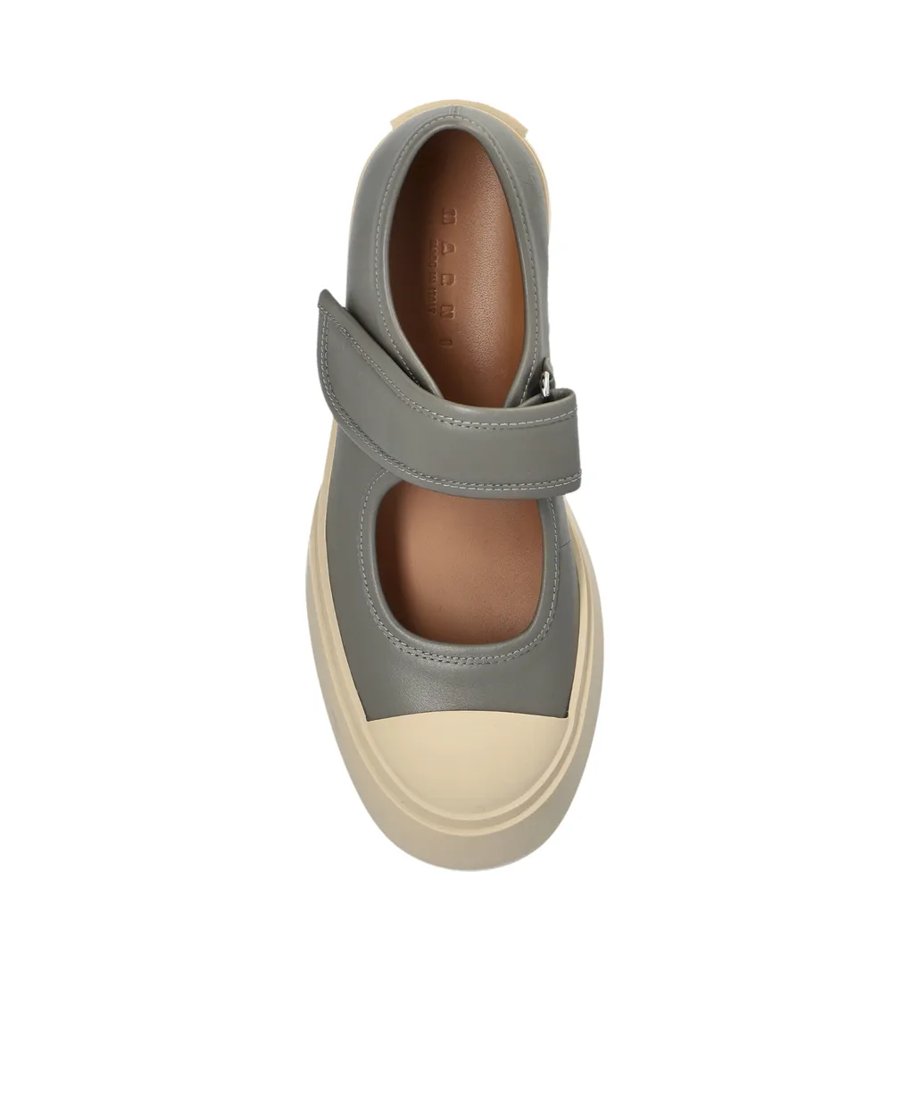 Marni Mary Jane Round-Toe Sneakers