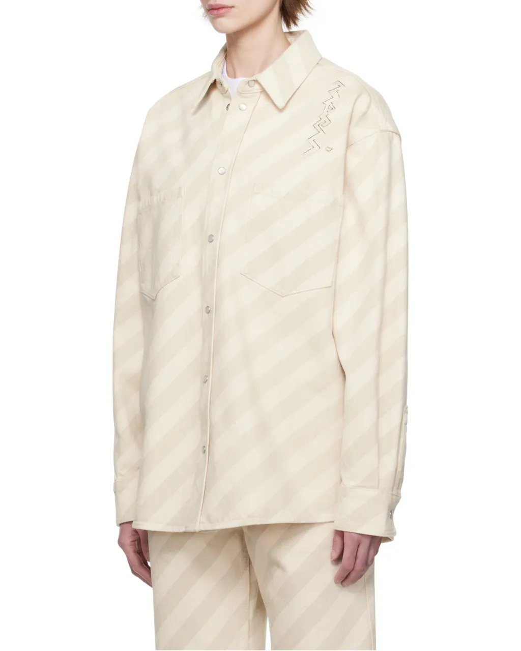 Marni Collared Button-Up Denim Shirt