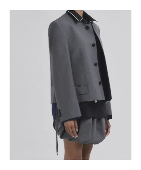 Marni Logo Embroidered Button-Up Jacket