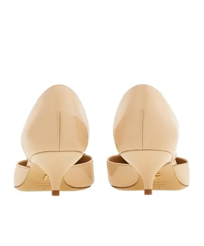 Ferragamo Pointed-Toe Bow-Detailed Pumps