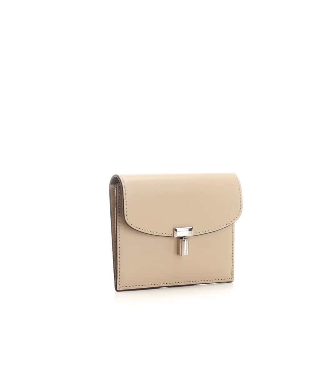 T-Lock Leather Card Holder