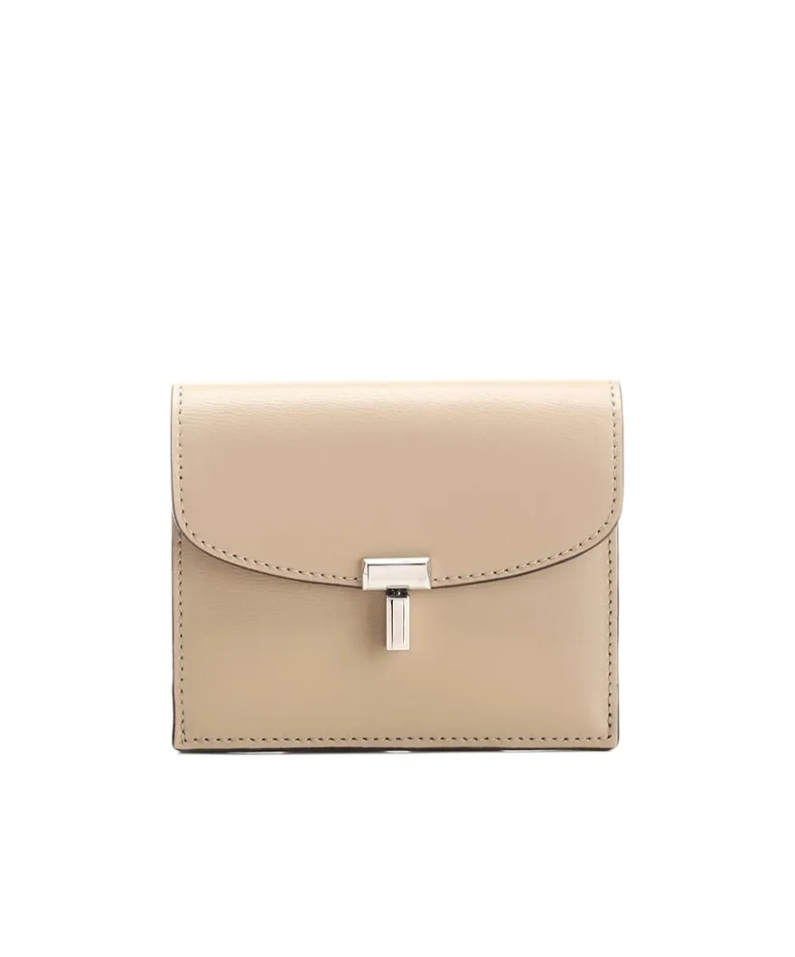 T-Lock Leather Card Holder